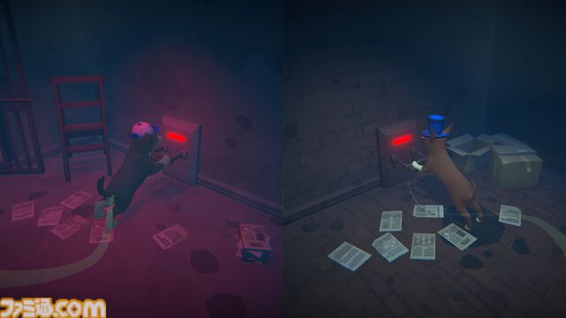 子犬の2匹協力ホラーゲーム『Haunted Paws』Steamで発表。掘る・嗅ぐ・吠える……ワンちゃんならではのアクションでお化け屋敷を探索