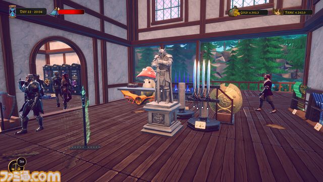 『Arcane Merchant』中世ファンタジー世界のショップ経営シミュレーションが5/20に発売。武器防具やポーション、アーティファクトを売りまくって目指せ億万長者