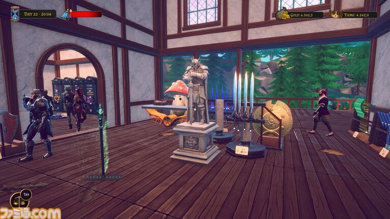 『Arcane Merchant』中世ファンタジー世界のショップ経営シミュレーションが5/20に発売。武器防具やポーション、アーティファクトを売りまくって目指せ億万長者