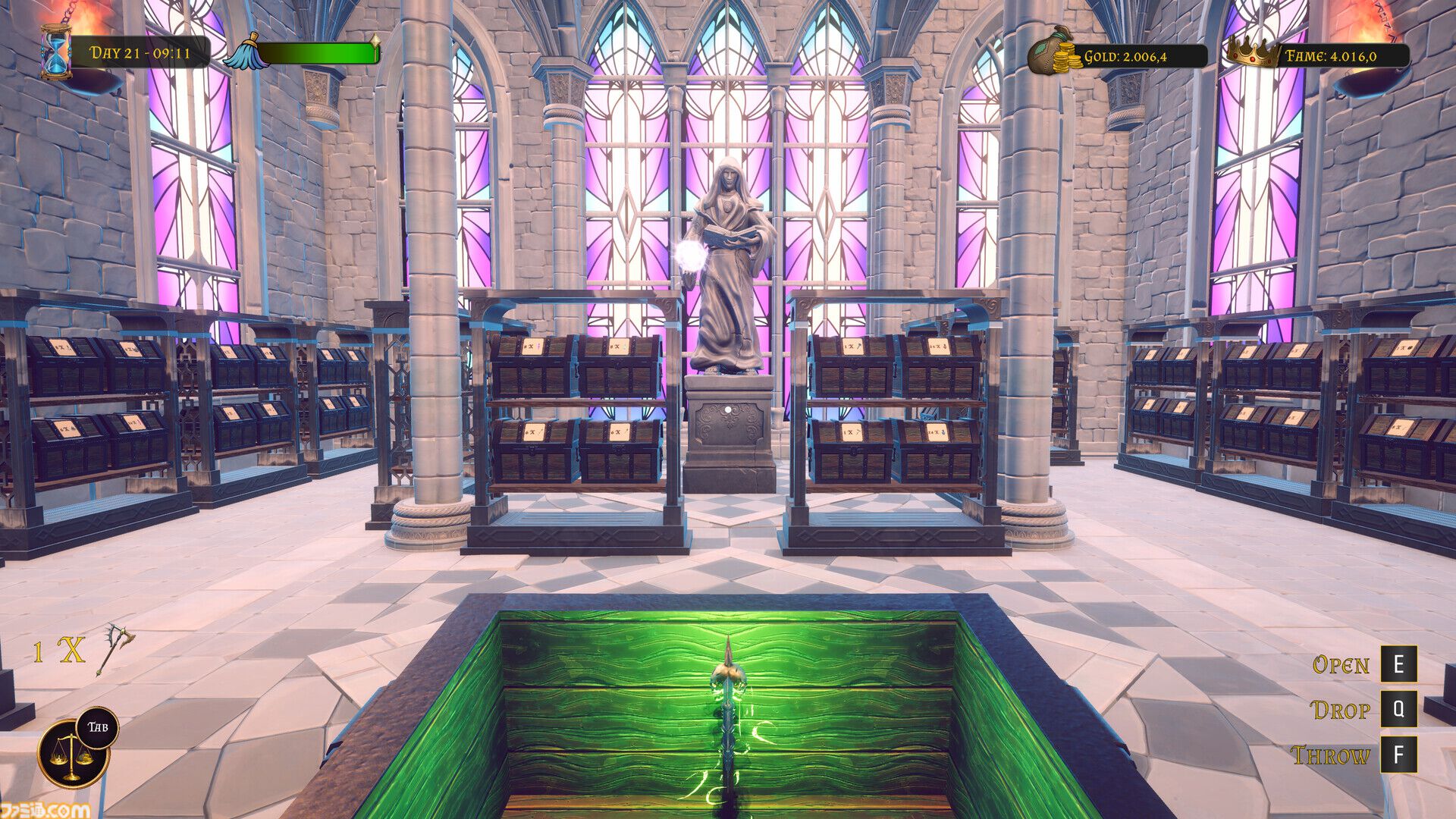 『Arcane Merchant』中世ファンタジー世界のショップ経営シミュレーションが5/20に発売。武器防具やポーション、アーティファクトを売りまくって目指せ億万長者