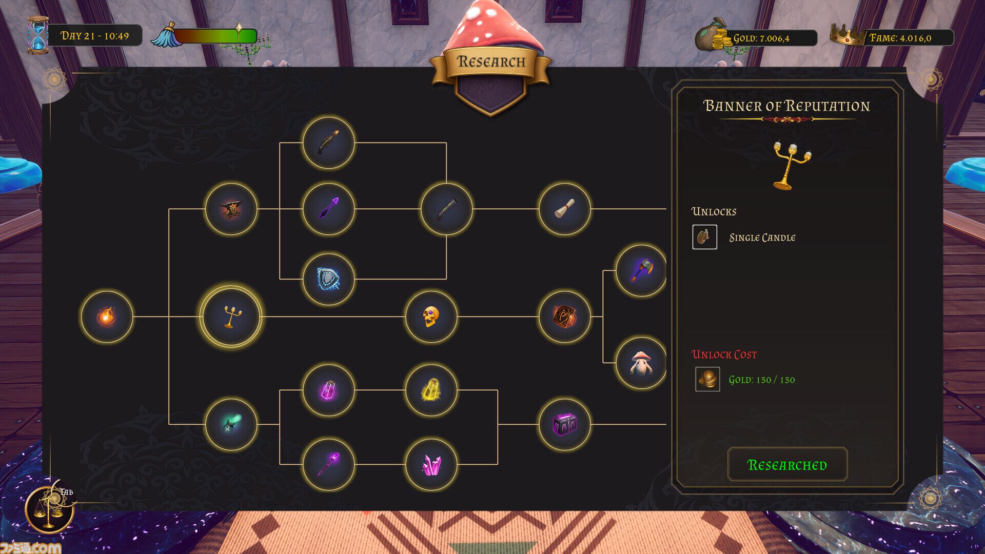 『Arcane Merchant』中世ファンタジー世界のショップ経営シミュレーションが5/20に発売。武器防具やポーション、アーティファクトを売りまくって目指せ億万長者