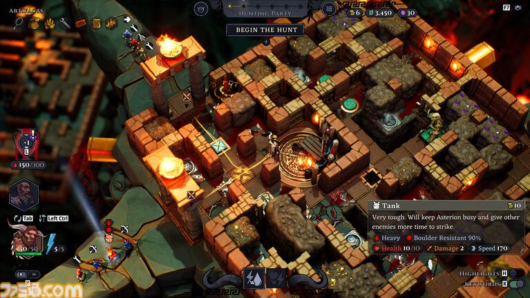 『Minos』多彩な罠を仕掛けて迫る冒険者を一網打尽に。ミノタウロスとなって冒険者を迎え撃つ迷宮構築ローグライトがリリース