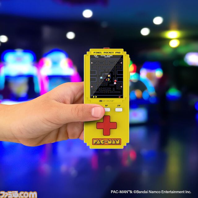 『パックマン』や『ギャラガ』など不朽の名作がポータブルゲーム機になって登場。高解像度2インチディスプレイ搭載でコレクターにもゲームファンにも嬉しい一品