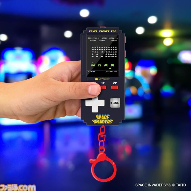 『パックマン』や『ギャラガ』など不朽の名作がポータブルゲーム機になって登場。高解像度2インチディスプレイ搭載でコレクターにもゲームファンにも嬉しい一品