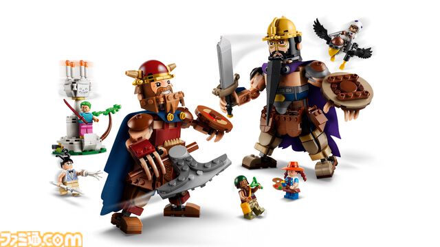 実写版『ワンピース』シーズン2の名シーンを再現した“レゴワンピース”新商品が予約受付中。チョッパーやゴムゴムの実がレゴになって登場