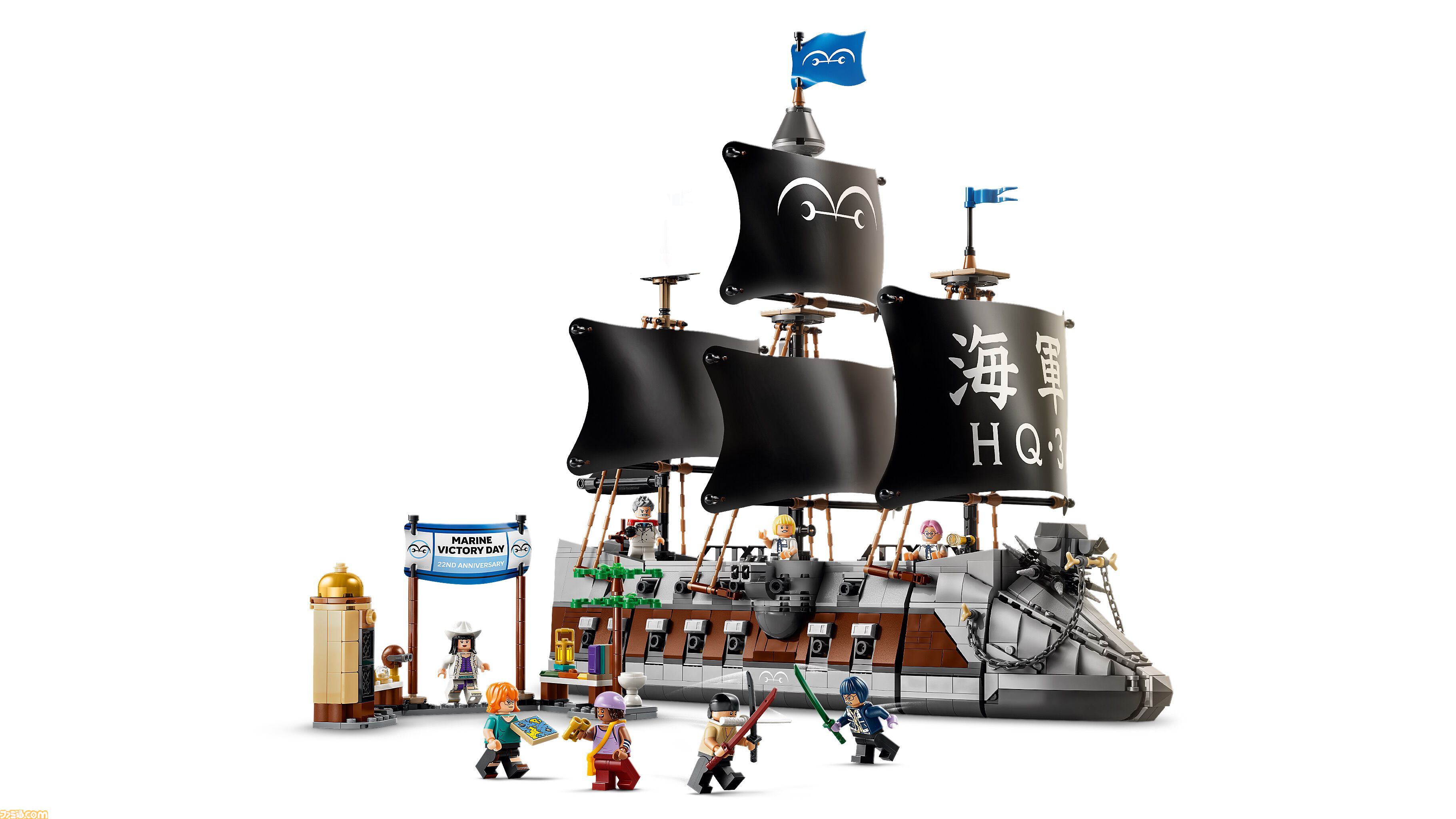 実写版『ワンピース』シーズン2の名シーンを再現した“レゴワンピース”新商品が予約受付中。チョッパーやゴムゴムの実がレゴになって登場
