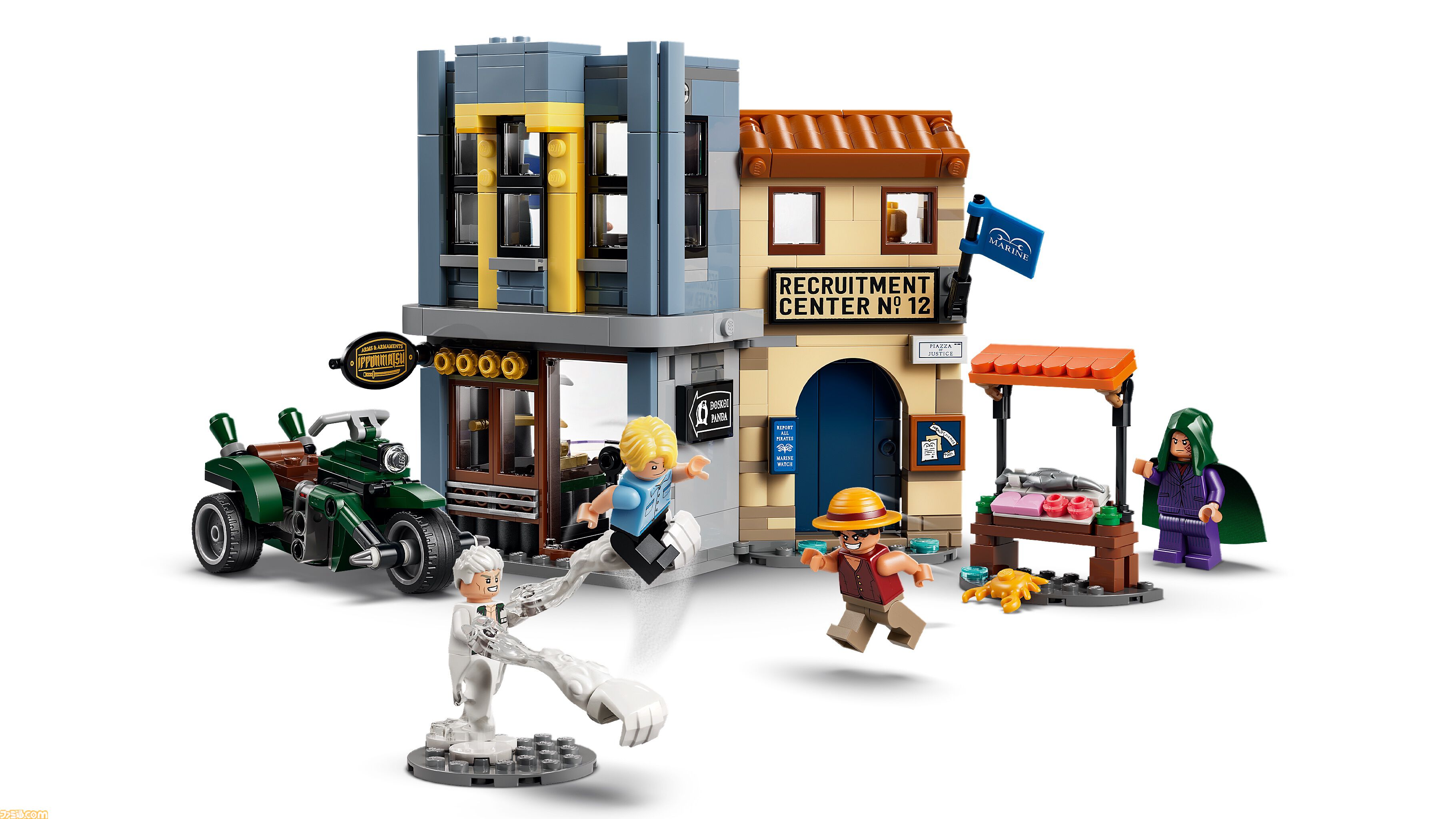 実写版『ワンピース』シーズン2の名シーンを再現した“レゴワンピース”新商品が予約受付中。チョッパーやゴムゴムの実がレゴになって登場