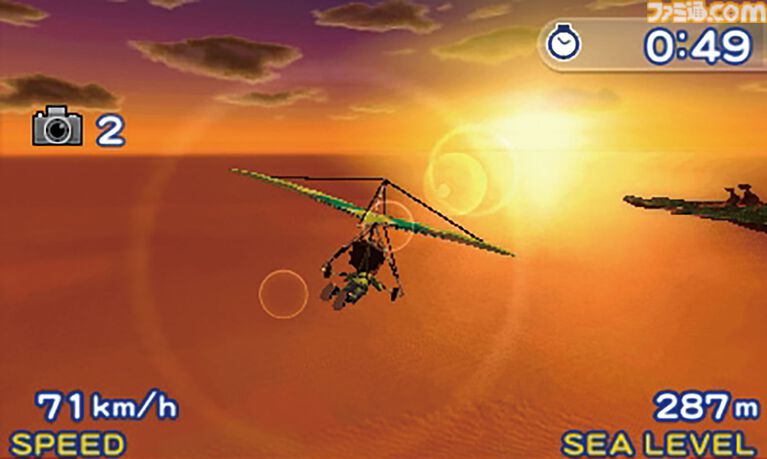 3DS『パイロットウイングス リゾート』15周年。裸眼立体視で最高に贅沢なスカイレジャーを堪能できた作品。『Wii Sports Resort』と同じ島を自由にに散策できる開放感がたまらない【今日は何の日？】