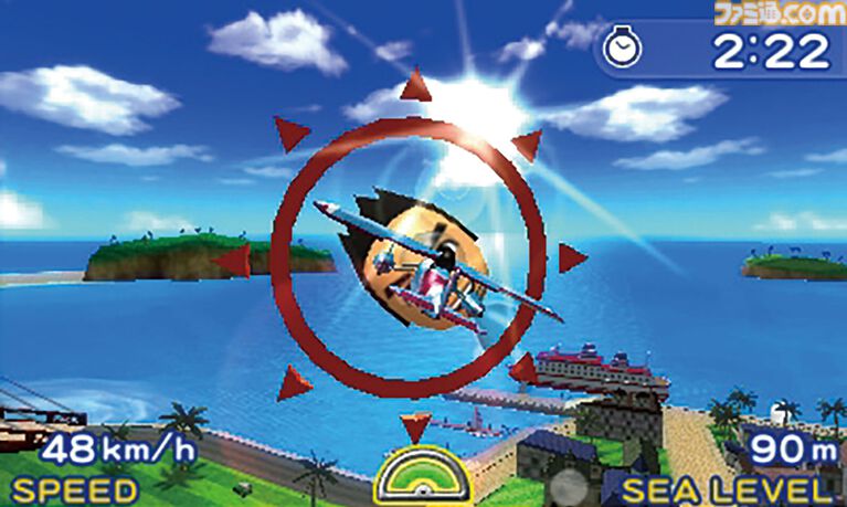 3DS『パイロットウイングス リゾート』15周年。裸眼立体視で最高に贅沢なスカイレジャーを堪能できた作品。『Wii Sports Resort』と同じ島を自由にに散策できる開放感がたまらない【今日は何の日？】