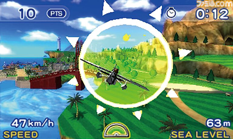 3DS『パイロットウイングス リゾート』15周年。裸眼立体視で最高に贅沢なスカイレジャーを堪能できた作品。『Wii Sports Resort』と同じ島を自由にに散策できる開放感がたまらない【今日は何の日？】