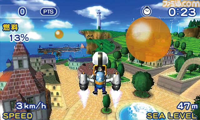 3DS『パイロットウイングス リゾート』15周年。裸眼立体視で最高に贅沢なスカイレジャーを堪能できた作品。『Wii Sports Resort』と同じ島を自由にに散策できる開放感がたまらない【今日は何の日？】