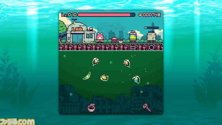 『終末ミジンコラボラトリー』終末世界で暮らすアンドロイドをまったり見守る放置ゲームがリリース。ドット絵とレトロ風BGMに癒される