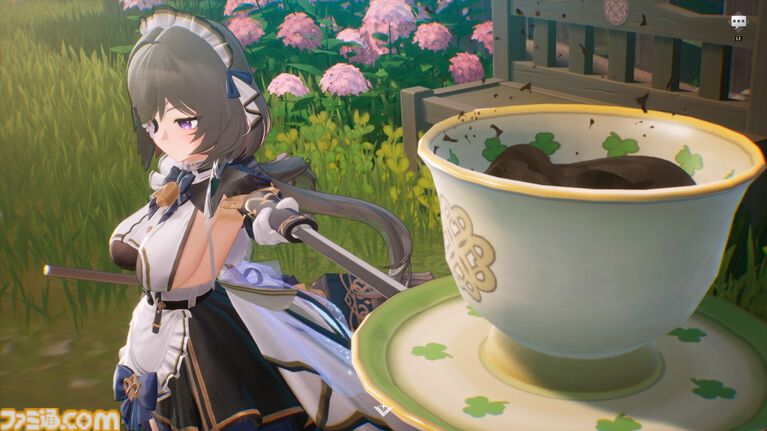 『モンギル』の“仕込み刀の箒を持った眼帯メイド（元騎士団長）”が好きすぎる。カジュアルなシステムで、キャラクターの“濃さ”を存分に味わえる新作アクションRPG