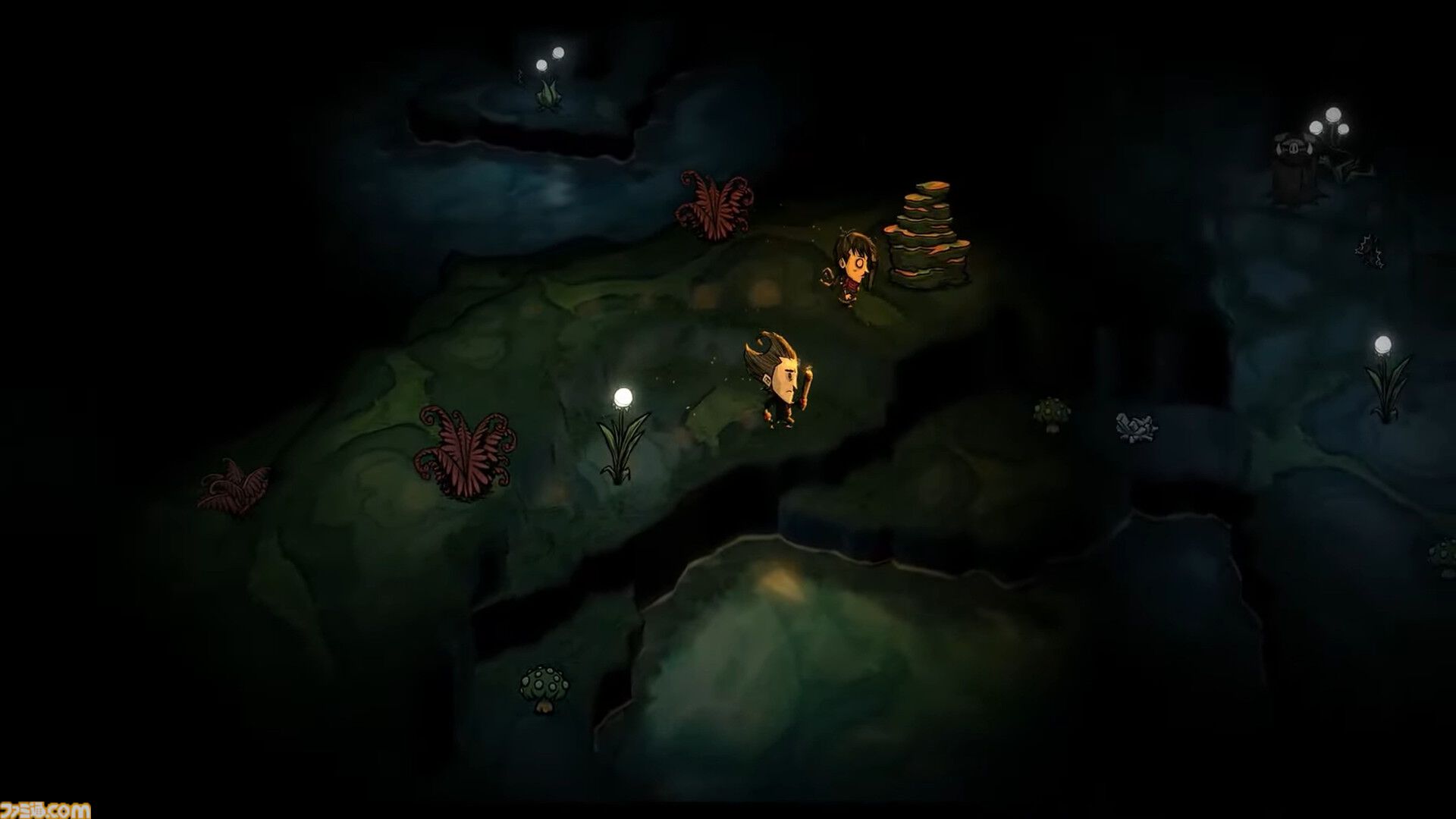 『Don't Starve Elsewhere』人気協力サバイバルゲームの完全新作が発表。多層構造のバイオームをクラフト・農業・建築などを駆使して開拓【Triple-i Initiative】