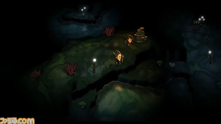 『Don't Starve Elsewhere』人気協力サバイバルゲームの完全新作が発表。多層構造のバイオームをクラフト・農業・建築などを駆使して開拓【Triple-i Initiative】
