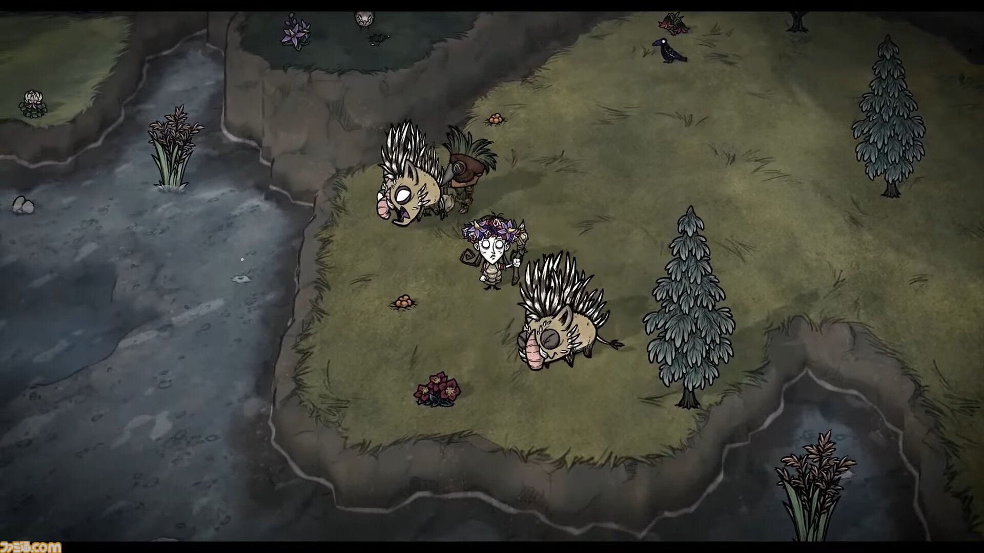 『Don't Starve Elsewhere』人気協力サバイバルゲームの完全新作が発表。多層構造のバイオームをクラフト・農業・建築などを駆使して開拓【Triple-i Initiative】