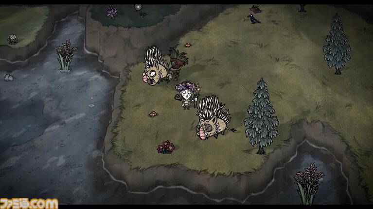 『Don't Starve Elsewhere』人気協力サバイバルゲームの完全新作が発表。多層構造のバイオームをクラフト・農業・建築などを駆使して開拓【Triple-i Initiative】