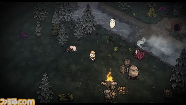 『Don't Starve Elsewhere』人気協力サバイバルゲームの完全新作が発表。多層構造のバイオームをクラフト・農業・建築などを駆使して開拓【Triple-i Initiative】
