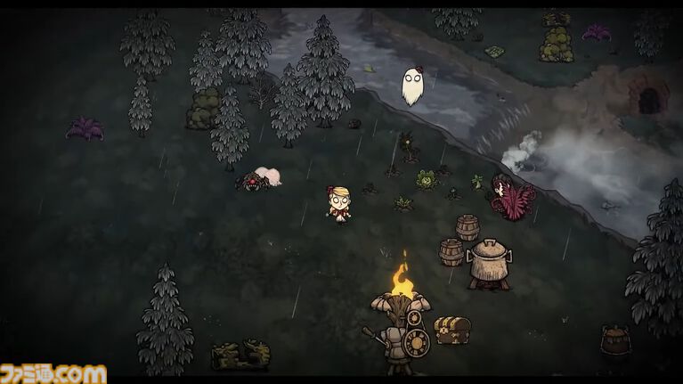 『Don't Starve Elsewhere』人気協力サバイバルゲームの完全新作が発表。多層構造のバイオームをクラフト・農業・建築などを駆使して開拓【Triple-i Initiative】