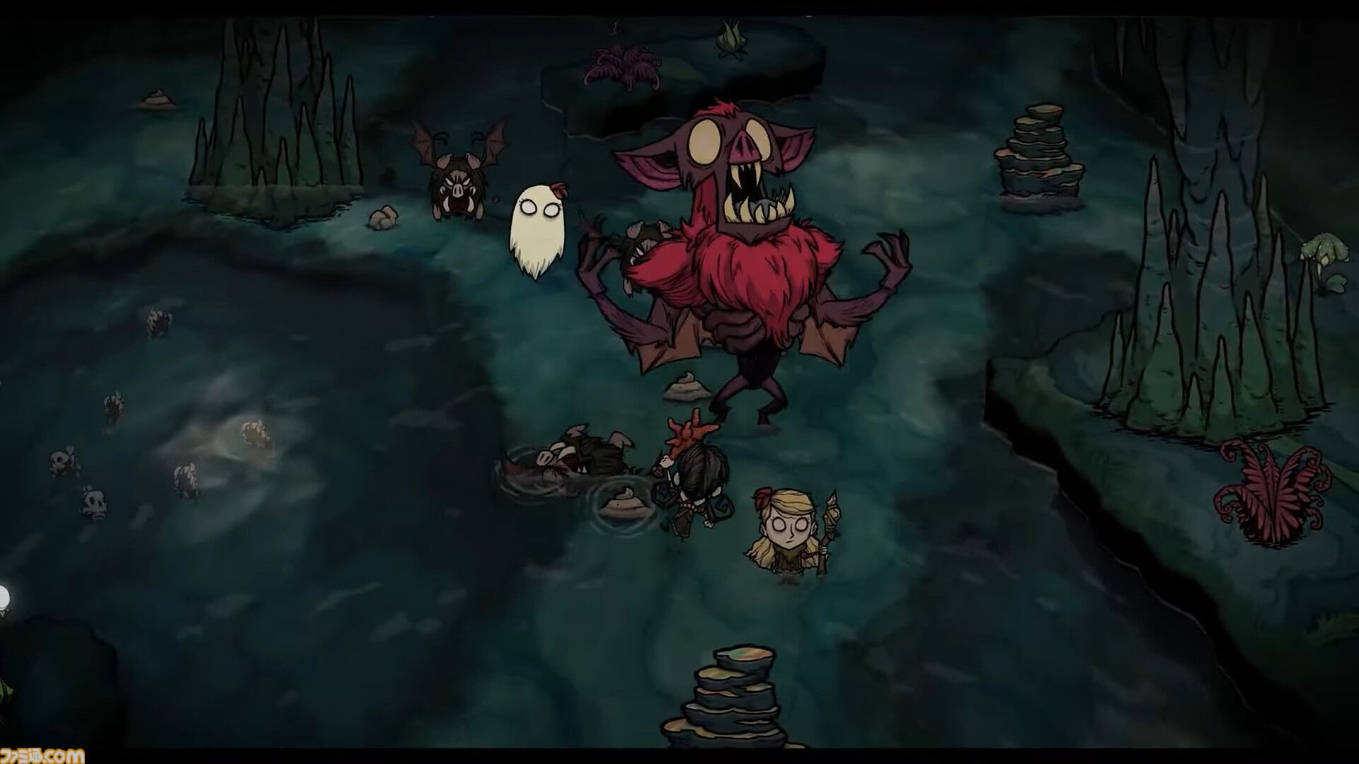 『Don't Starve Elsewhere』人気協力サバイバルゲームの完全新作が発表。多層構造のバイオームをクラフト・農業・建築などを駆使して開拓【Triple-i Initiative】