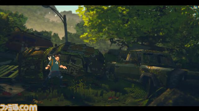 『LONG GONE』ゾンビから逃げつつ飼い猫をなでて癒される。3Dマップ×ドット絵キャラの終末世界アドベンチャーが2027年発売【Triple-i Initiative】