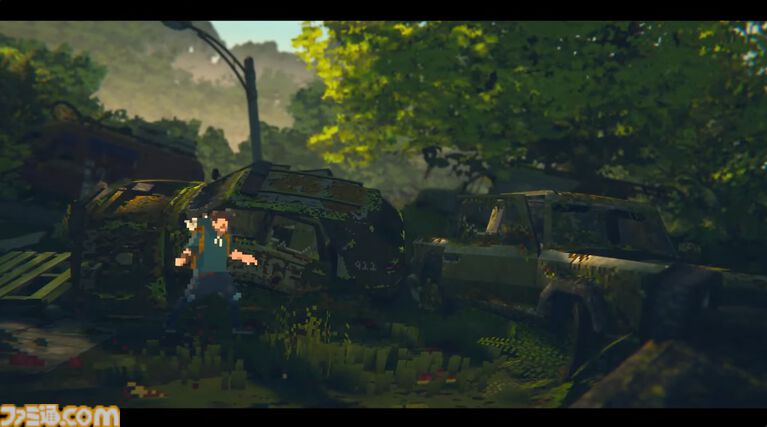 『LONG GONE』ゾンビから逃げつつ飼い猫をなでて癒される。3Dマップ×ドット絵キャラの終末世界アドベンチャーが2027年発売【Triple-i Initiative】