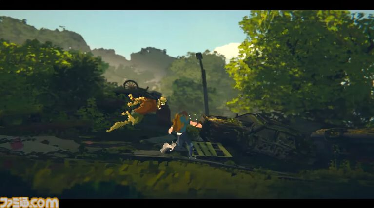 『LONG GONE』ゾンビから逃げつつ飼い猫をなでて癒される。3Dマップ×ドット絵キャラの終末世界アドベンチャーが2027年発売【Triple-i Initiative】