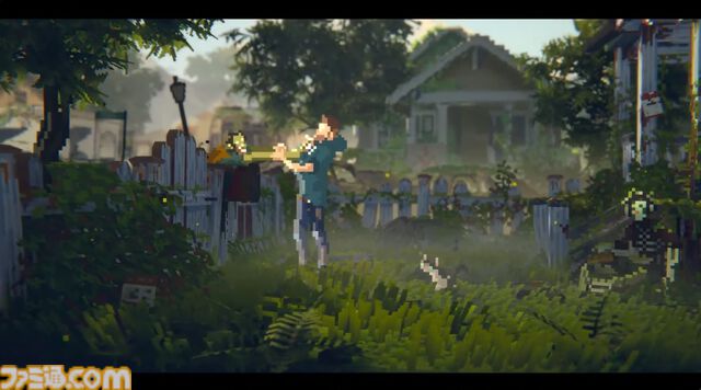 『LONG GONE』ゾンビから逃げつつ飼い猫をなでて癒される。3Dマップ×ドット絵キャラの終末世界アドベンチャーが2027年発売【Triple-i Initiative】