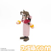 『FF7』エアリス、ティファのポリゴンソフビ発売決定。オリジナル版のデフォルメデザイン再現フィギュア【7/25発売】