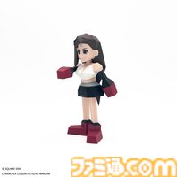 『FF7』エアリス、ティファのポリゴンソフビ発売決定。オリジナル版のデフォルメデザイン再現フィギュア【7/25発売】