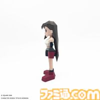 『FF7』エアリス、ティファのポリゴンソフビ発売決定。オリジナル版のデフォルメデザイン再現フィギュア【7/25発売】