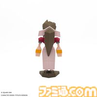 『FF7』エアリス、ティファのポリゴンソフビ発売決定。オリジナル版のデフォルメデザイン再現フィギュア【7/25発売】