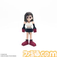 『FF7』エアリス、ティファのポリゴンソフビ発売決定。オリジナル版のデフォルメデザイン再現フィギュア【7/25発売】