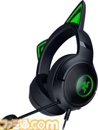 【Razer新生活セール】ネコミミゲーミングヘッドホンが45％オフで15980円に。プレイ中も気分が上がるかわいいデザイン、クマやウサギにも付け替え可能
