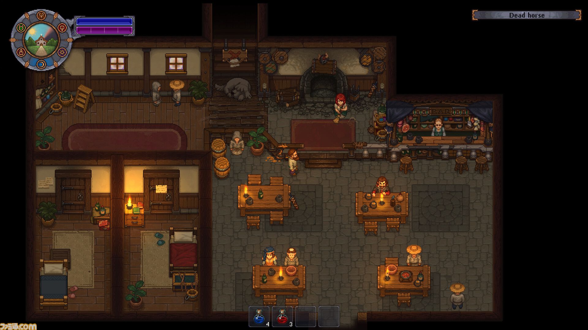 『Graveyard Keeper』が期間限定で無料配布。新作発表にあわせて。非人道的なプレイも当たり前の中世墓場管理ゲーム