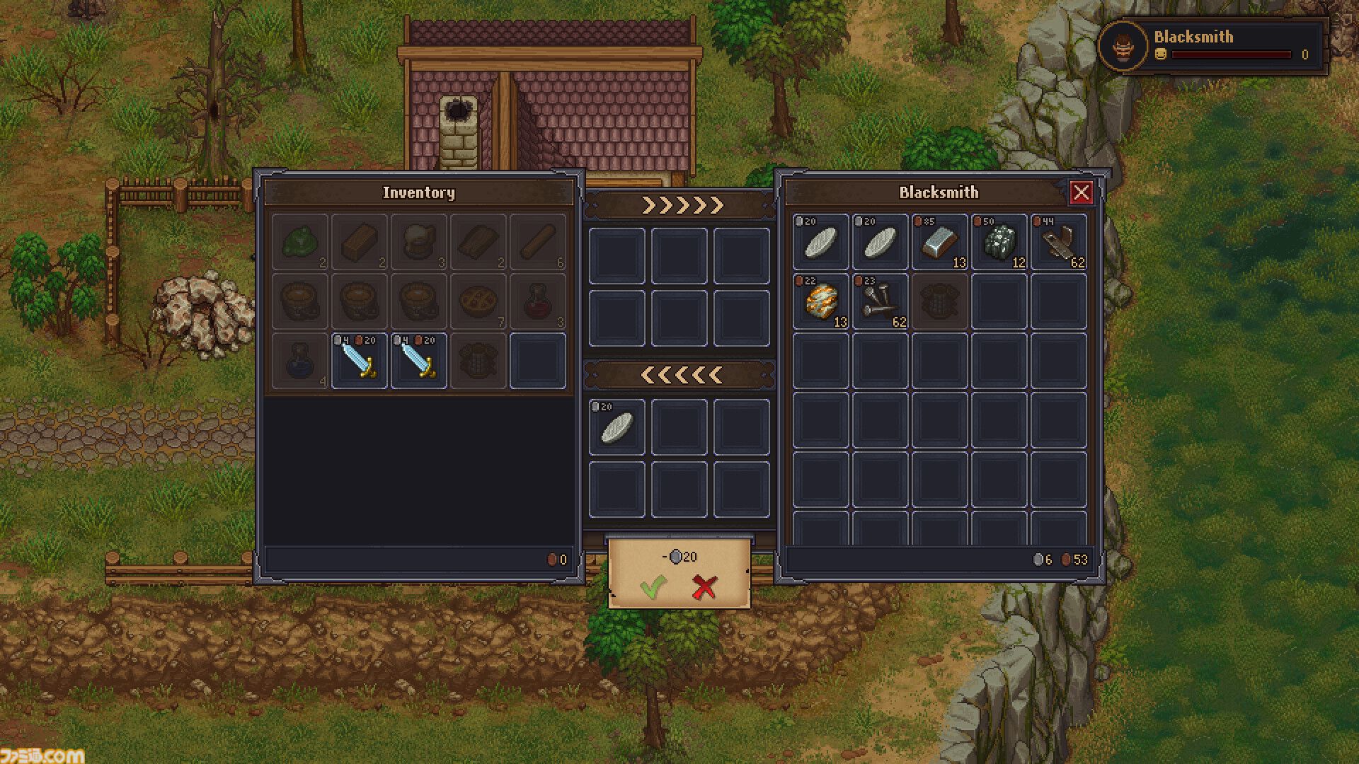 『Graveyard Keeper』が期間限定で無料配布。新作発表にあわせて。非人道的なプレイも当たり前の中世墓場管理ゲーム