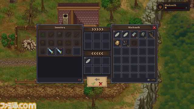 『Graveyard Keeper』が期間限定で無料配布。新作発表にあわせて。非人道的なプレイも当たり前の中世墓場管理ゲーム