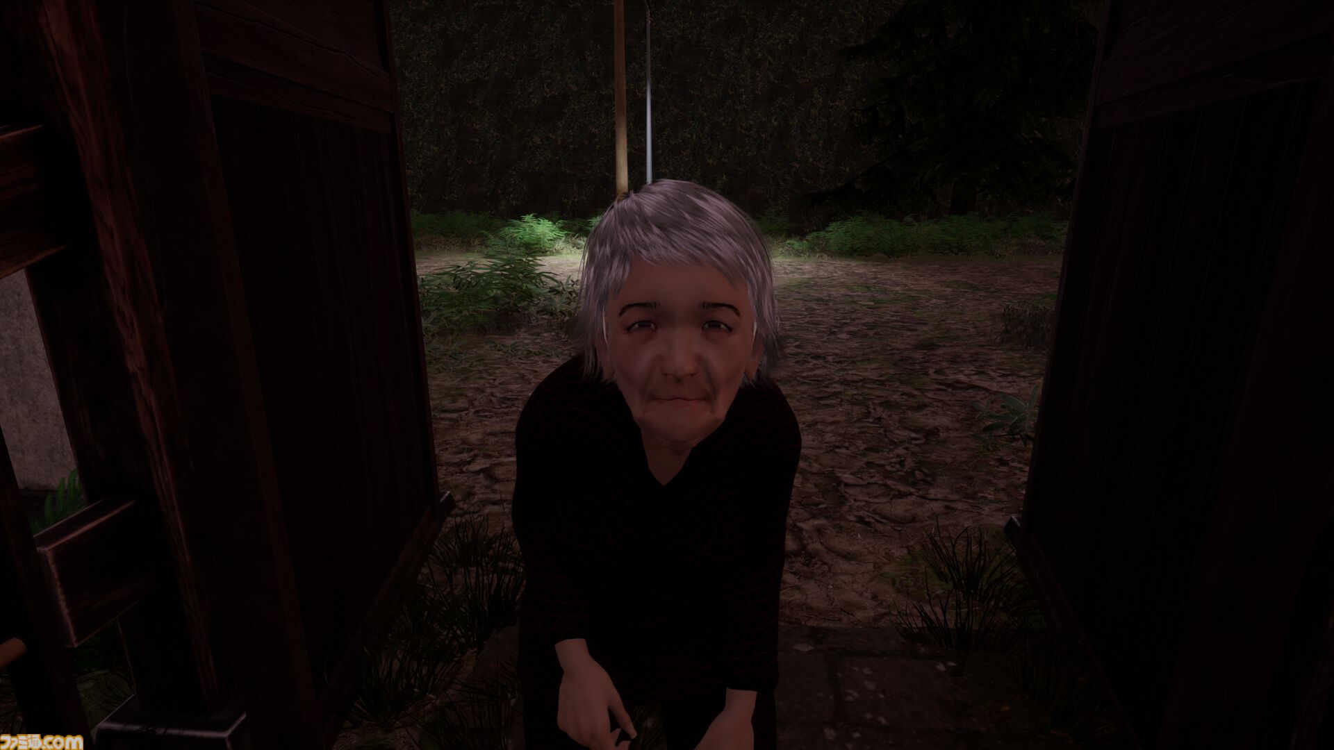 『狂い咲き』日本の田舎を舞台にした一人称視点ホラーゲーム。不気味な住民と不可解な現象が少女を待ち受ける