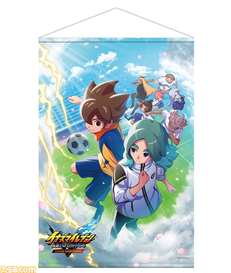 『イナズマイレブン 英雄たちのヴィクトリーロード』Switch2パッケージ版が予約開始。パッケージイラストのB3タペストリーがレベルファイブオンラインストア限定特典に