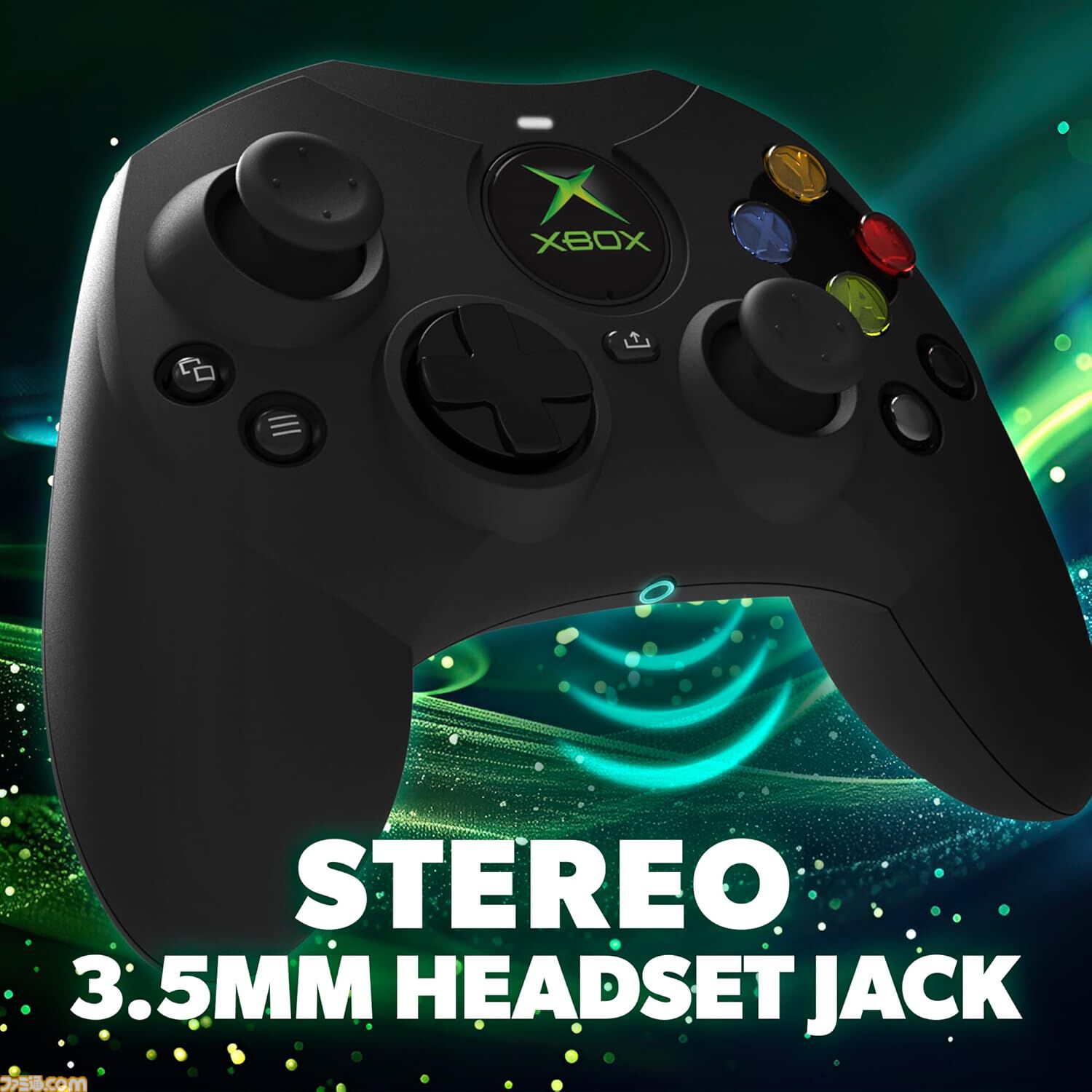 初代Xbox風の有線コントローラ“DuchesS Wired Controller”が発売。XboxシリーズやPCで使用できる公式ライセンス品。価格は7330円