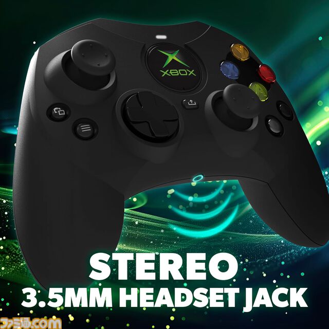 初代Xbox風の有線コントローラ“DuchesS Wired Controller”が発売。XboxシリーズやPCで使用できる公式ライセンス品。価格は7330円