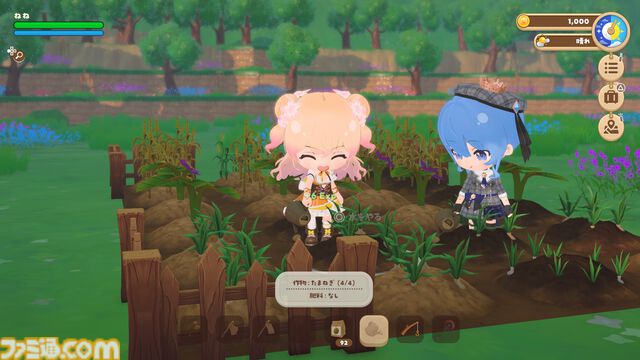 ホロライブのスローライフRPG『ぷちホロの村 - 剣とお店と田舎暮らし』4月24日に発売決定。40名以上のホロメンと1000種以上の家具で理想の村作りを