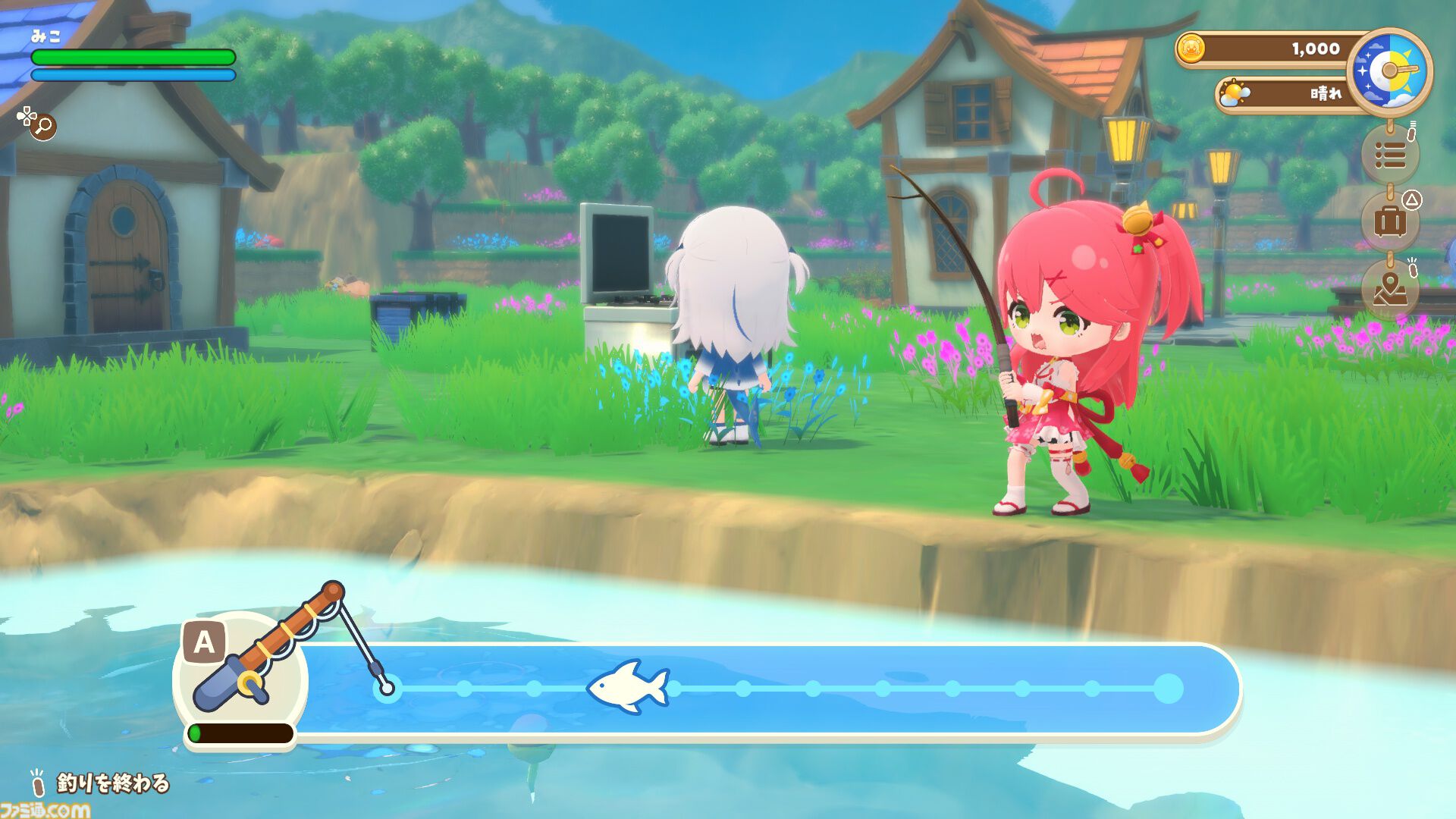 ホロライブのスローライフRPG『ぷちホロの村 - 剣とお店と田舎暮らし』4月24日に発売決定。40名以上のホロメンと1000種以上の家具で理想の村作りを