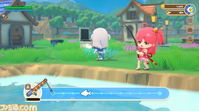 ホロライブのスローライフRPG『ぷちホロの村 - 剣とお店と田舎暮らし』4月24日に発売決定。40名以上のホロメンと1000種以上の家具で理想の村作りを