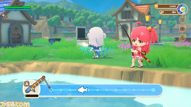 ホロライブのスローライフRPG『ぷちホロの村 - 剣とお店と田舎暮らし』4月24日に発売決定。40名以上のホロメンと1000種以上の家具で理想の村作りを