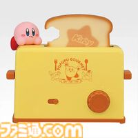 『星のカービィ』5月の一番くじの景品公開。トースター風タイマー、ガラス炊飯器、牛乳瓶グラスなど食べ物ネタ