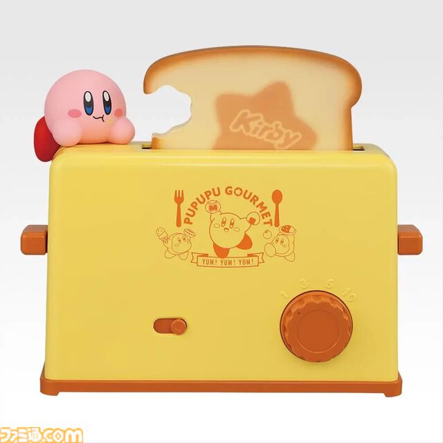 『星のカービィ』5月の一番くじの景品公開。トースター風タイマー、ガラス炊飯器、牛乳瓶グラスなど食べ物ネタ