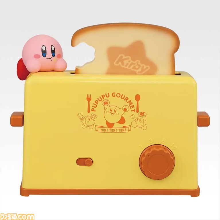 『星のカービィ』5月の一番くじの景品公開。トースター風タイマー、ガラス炊飯器、牛乳瓶グラスなど食べ物ネタ