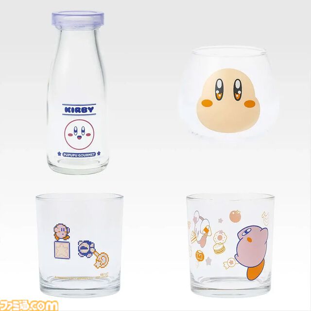 『星のカービィ』5月の一番くじの景品公開。トースター風タイマー、ガラス炊飯器、牛乳瓶グラスなど食べ物ネタ