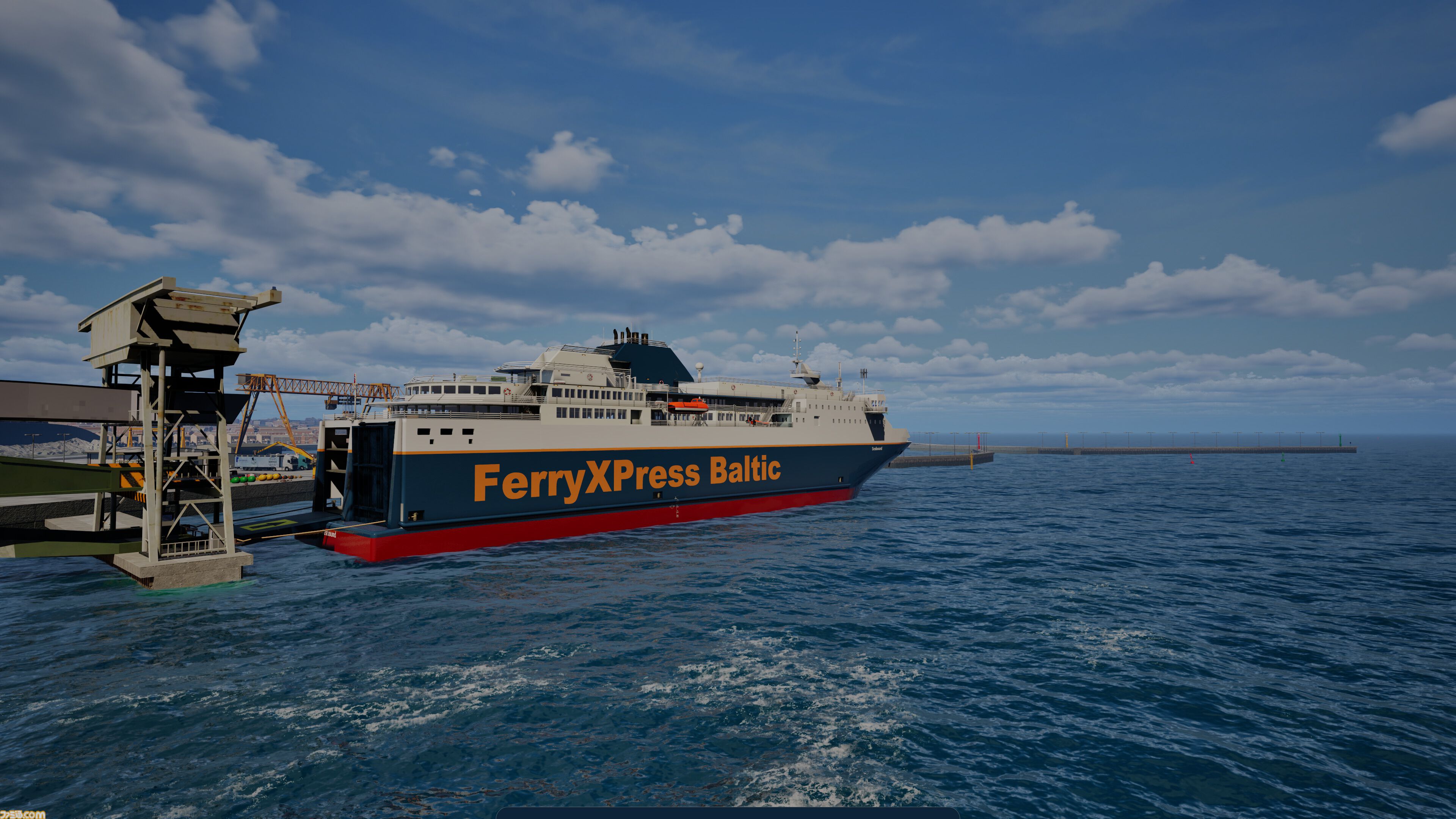 『Professional Ship Simulator』クルーズ船やタンカーなどを操縦できる本格シミュレーター。風、波、潮流の影響を受ける船舶を慎重に操船